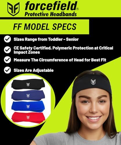 Protective Headgear for Teens and Adults Ultra Protective Headband by Forcefield
